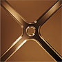 Name - Gold Bronze Mirror <br>Size - 300 X 300